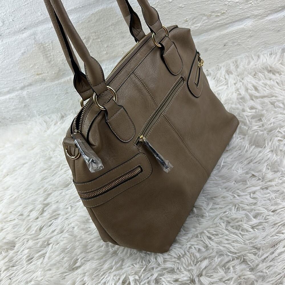 NWT Vegan Leather Convertible Bag - Picture 4 of 11